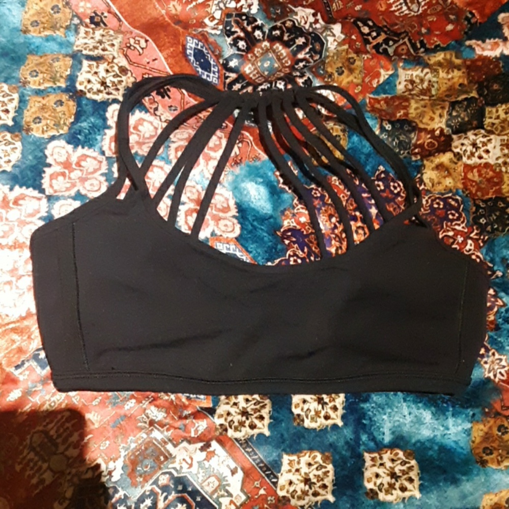 Lulu Lemon Strappy Back Bra